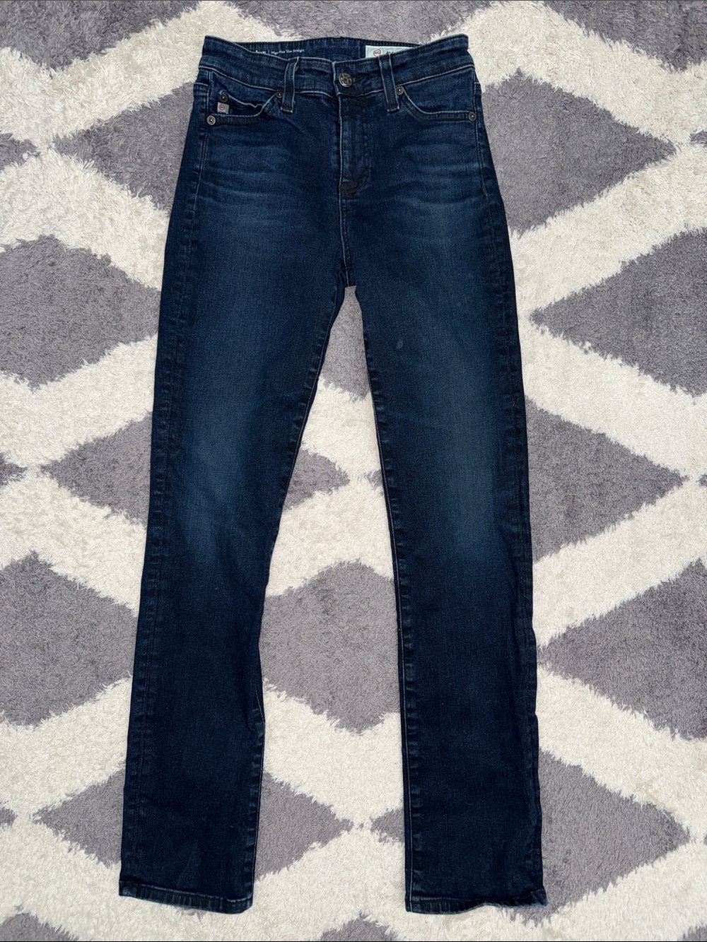 AG Mari high rise slim straight size 24